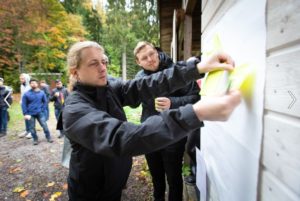 Open Innovation Day in the Finnish forest - Sensible 4