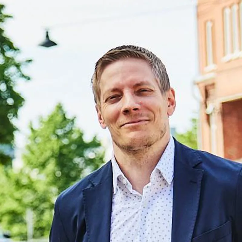 Portrait of Joni Niskala, CTO of Sensible 4