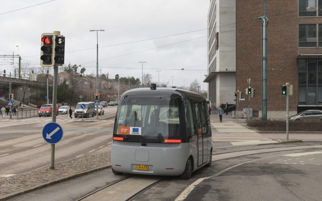 Sensible 4 launches a fleet of self-driving vehicles in busy area of Helsinki